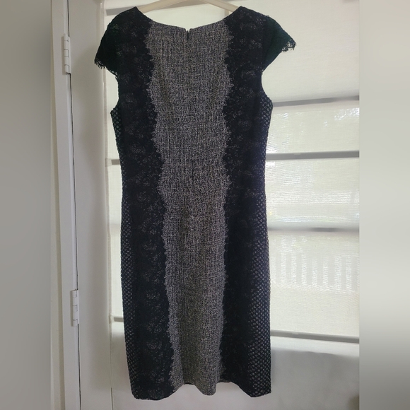 Betsey Johnson Lace Tweed Sheath Dress - Picture 9 of 16